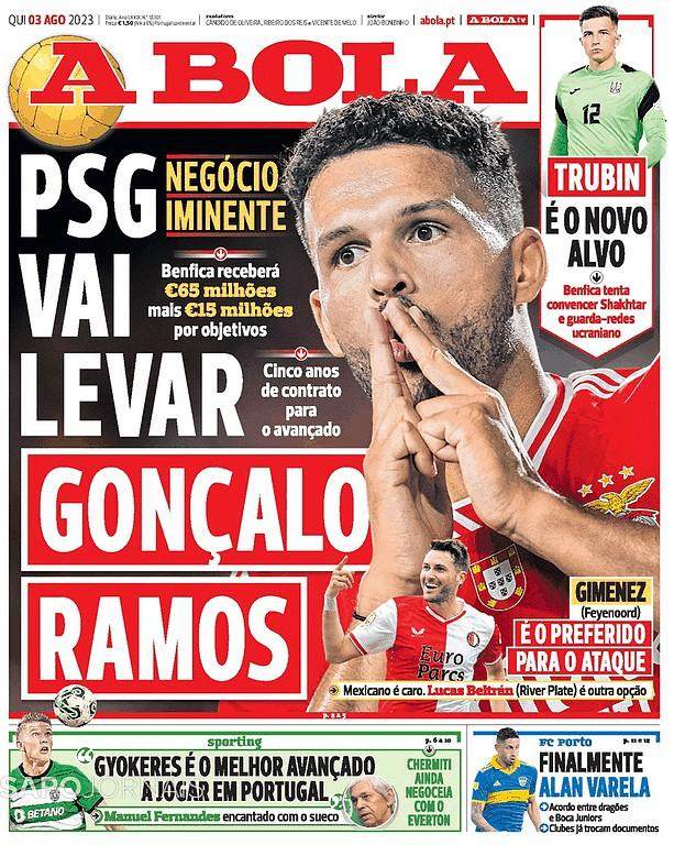 九游正版入口-基本谈妥！巴黎圣日耳曼8000万欧买贡萨洛·拉莫斯！